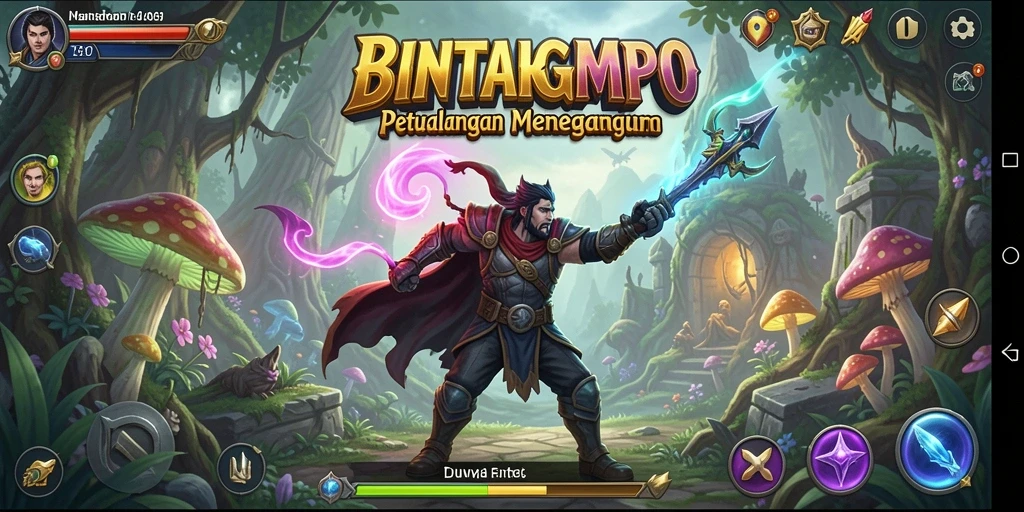 Gameplay BINTANGMPO yang menegangkan dan penuh aksi.