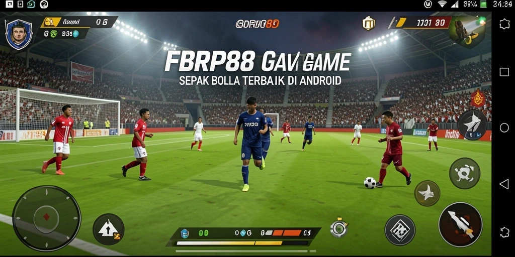 Tampilan gameplay FBRP88 yang mendebarkan dan seru.