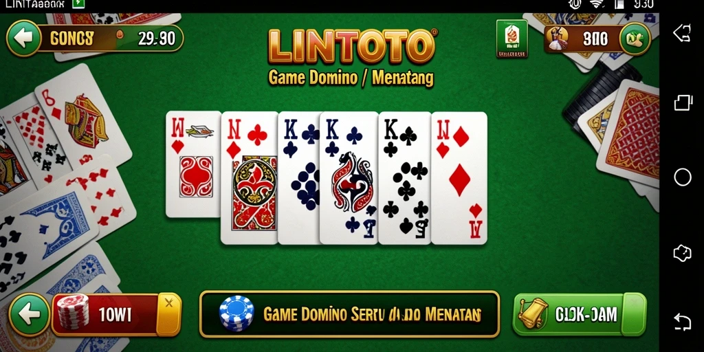 Tampilan gameplay menarik dari LINITOTO yang menyenangkan.