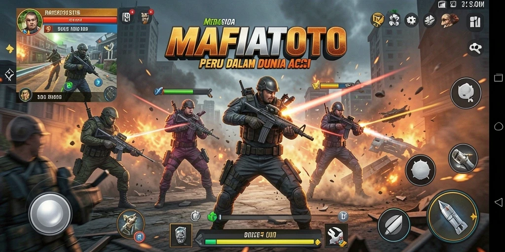 Screenshot gameplay MAFIATOTO yang menampilkan aksi seru.