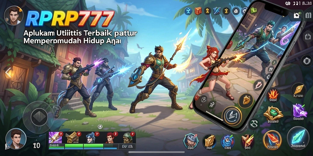 Tampilan antarmuka RPRP777 yang ramah pengguna dan intuitif.