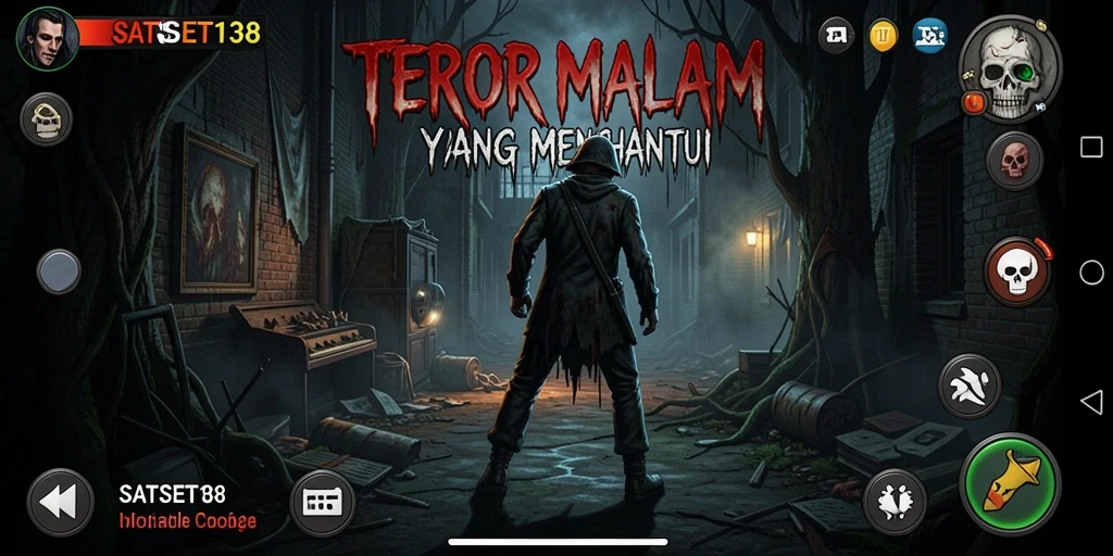Gameplay menegangkan SATSET138 dengan suasana horror yang mencekam.
